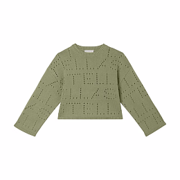 Джемпер зеленого цвета от бренда Stella McCartney kids