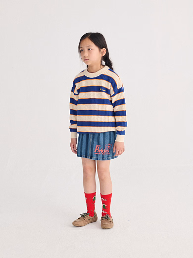 Юбка Pickles The Dog Striped denim от бренда Bobo Choses
