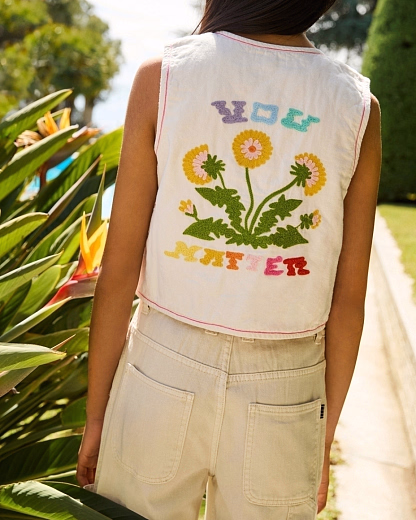 Жилет Heather Fancy Dandelion от бренда MOLO