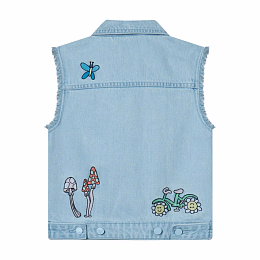 Жилетка Woodland Friends от бренда Stella McCartney kids