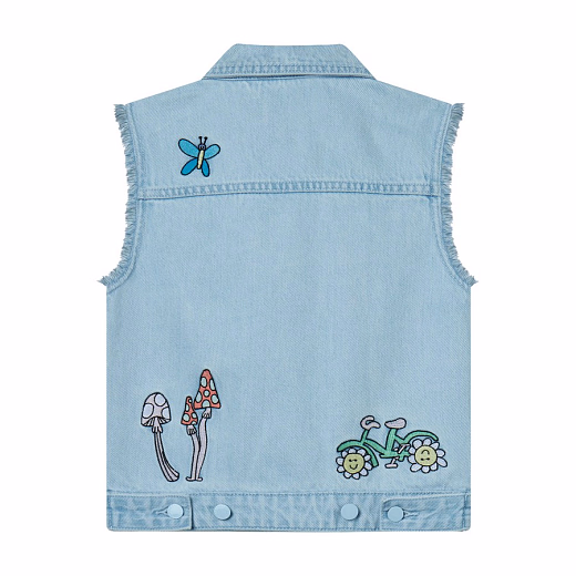 Жилетка Woodland Friends от бренда Stella McCartney kids
