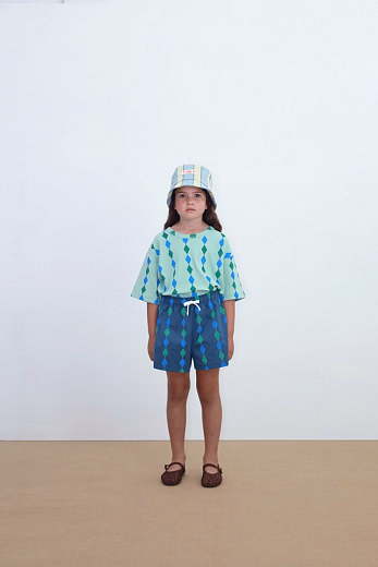 Шорты Diamond stripe от бренда Tinycottons