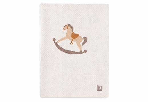 Плед 75x100 см Лошадка от бренда Jollein