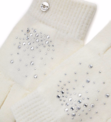 Перчатки Milk в стразах от бренда Original Marines