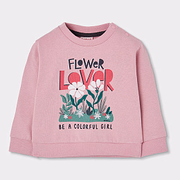 Cвитшот floral print и легинсы от бренда Boboli