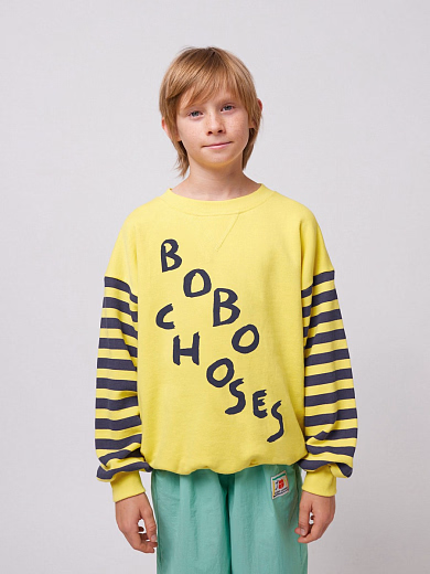 Свитшот Diagonal Bobo от бренда Bobo Choses