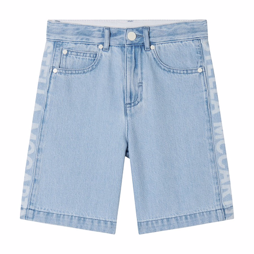 Шорты Moniker Tape Denim от бренда Stella McCartney kids