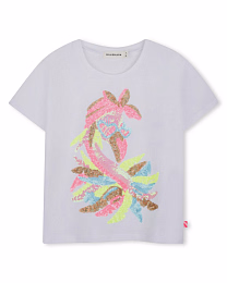 Футболка TROPICAL BIRD от бренда Billieblush Белый