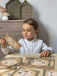 Магнитная игра судоку "Лес" от бренда Egmont Toys