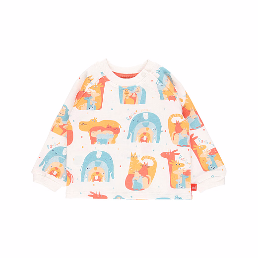 Свитшот и джоггеры Animal families от бренда Boboli