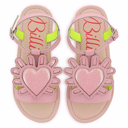 Сандалии Heart от бренда Billieblush