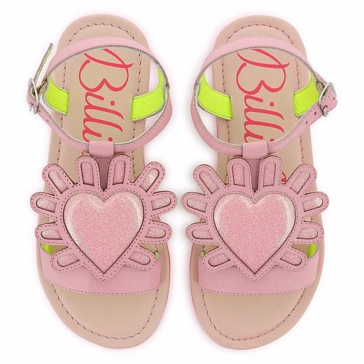 Сандалии Heart от бренда Billieblush