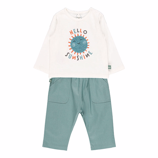 Лонгслив и брюки Sunshine от бренда Boboli