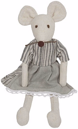 Мышонок в платье, 30 см от бренда Wilberry