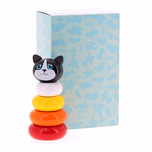 Пирамидка Кошечка от бренда Vilac
