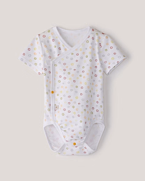 Набор боди кимоно 3 шт в зеленом цвете и с принтом от бренда Anna Leon