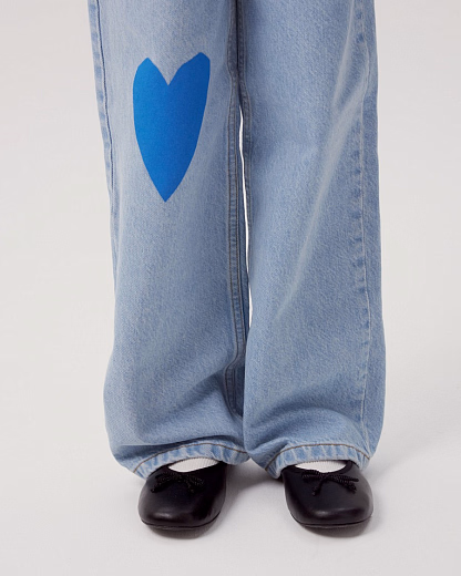 Джинсы Blue Heart от бренда CHOOCHOO