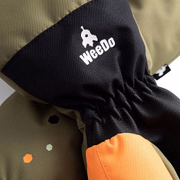 Варежки WeeDoKhaki Monster от бренда WeeDo