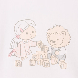 Футболка и ползунки Toys Pink от бренда Anna Leon