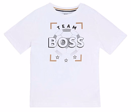 Футболка TEAM BOSS от бренда BOSS Белый