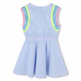 Платье Embroidery Blue Stripes  от бренда Billieblush