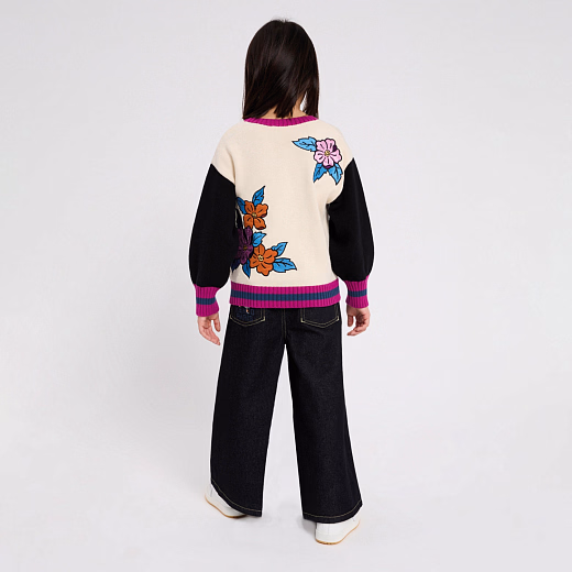 Джемпер Tiger and flowers от бренда Kenzo