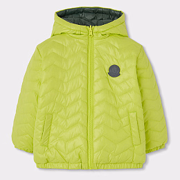Куртка двусторонняя Khaki-Lime от бренда Boboli