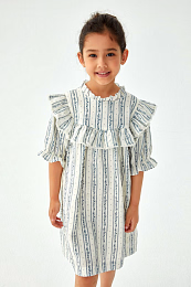 Платье Raffaella Blue Stripes от бренда C'ERA UNA VOLTA