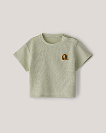 Комплект футболка, брюки в нежно-зеленом цвете от бренда Anna Leon