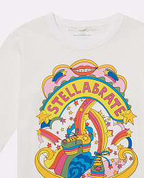 Лонгслив Stellabration Graphic от бренда Stella McCartney kids