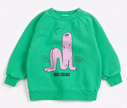 Свитшот Long Pinky Puff от бренда Bobo Choses