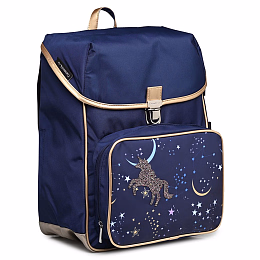 Портфель Ergo с единорогом и звездами от бренда Caramel et Cie