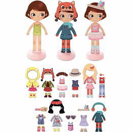 Игра-одевалка Гардероб Хлои от бренда Vilac