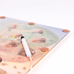 Большой магнитный лабиринт Дерево от бренда Egmont Toys