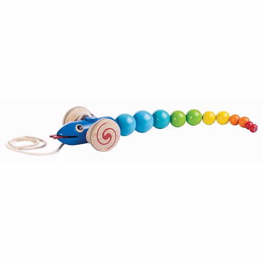 Каталка Змейка от бренда PlanToys
