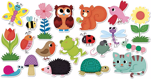 Магниты Сад от бренда Vilac