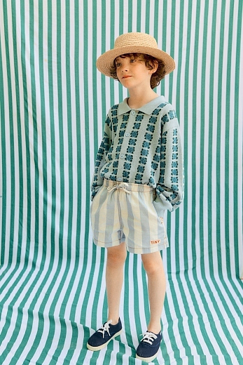 Шорты Sky stripes от бренда Tinycottons