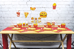 Декор Бургеры 5 шт от бренда Tim & Puce Factory