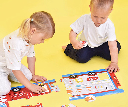 Пазл Пожарная машина от бренда Banana Panda