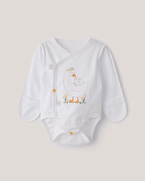 Набор боди кимоно в розовом,  горчичном и белом цвете от бренда Anna Leon