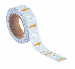 Декоративный скотч Зайчики от бренда Tim & Puce Factory