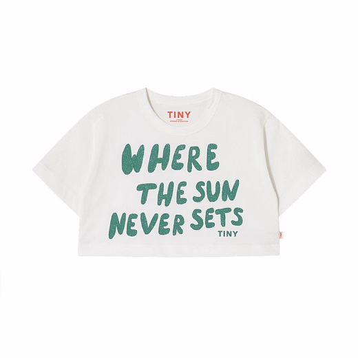 Футболка THE SUN от бренда Tinycottons Белый