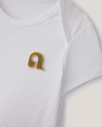 Набор боди в рубчик с коротким рукавом от бренда Anna Leon