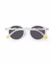 Очки JUNIOR Oval Sunglasses-Classic Olivio-Jellyfish White от бренда Olivio and Co