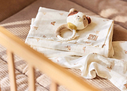 Прорезыватель силиконовый Собачка Мик от бренда Jollein