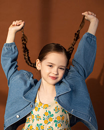 Сарафан FLOWERS от бренда Tinycottons