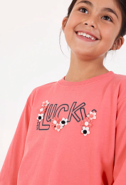 Лонгслив Floral print от бренда Boboli