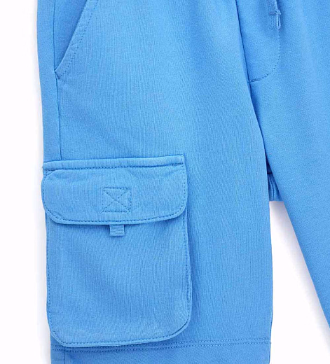 Шорты карго голубого цвета от бренда Original Marines