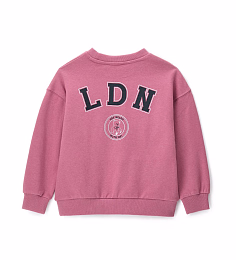 Свитшот розовый с мишкой от бренда Original Marines