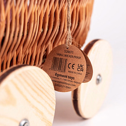 Коляска для кукол плетеная от бренда Egmont Toys